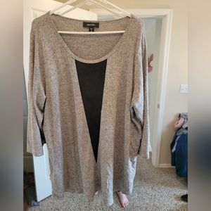 Karen Kane, Long sleeve, 2X, Gray